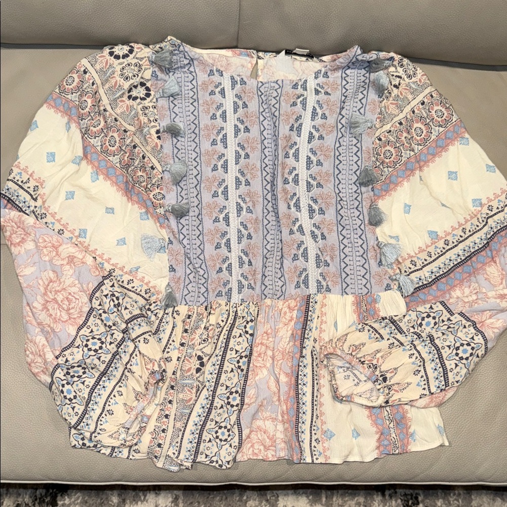 AE Bohemian Patterned Women's Top